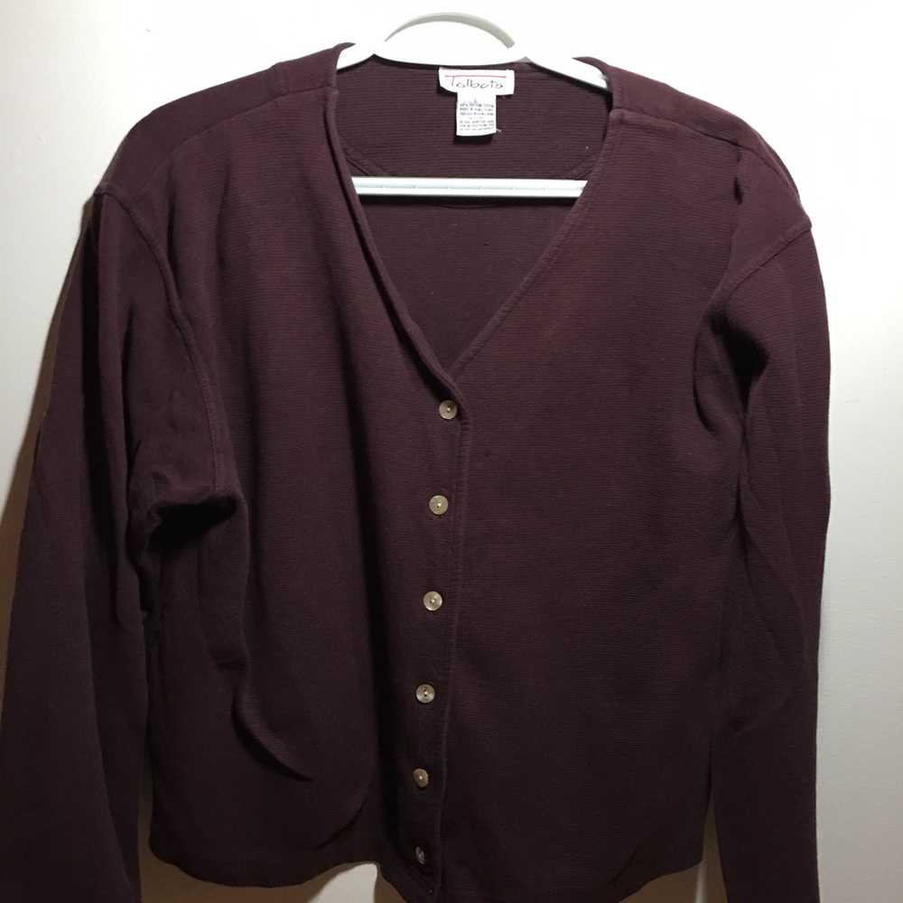 Talbots women’s cardigan